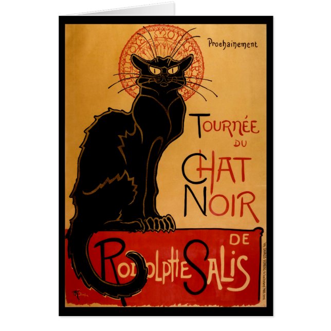 Steinlen's Le Chat Noir (Vorne)