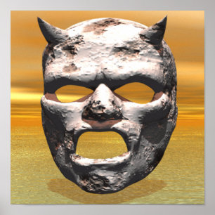 Steinmaske Poster