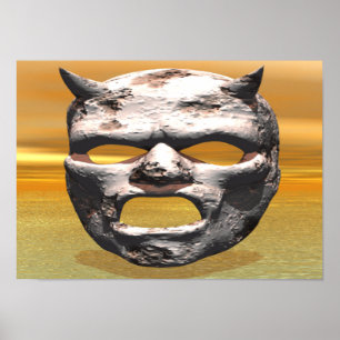 Steinmaske Poster