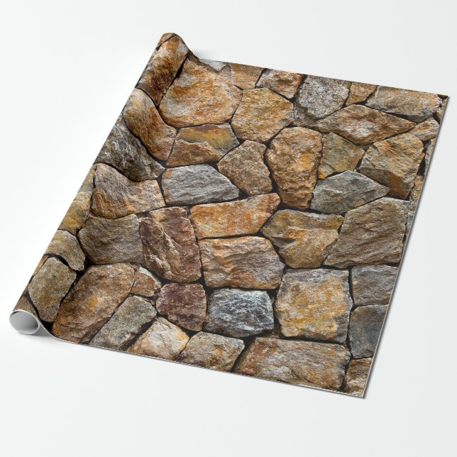 Steinmauer  geschenkpapier (Ungerollt)