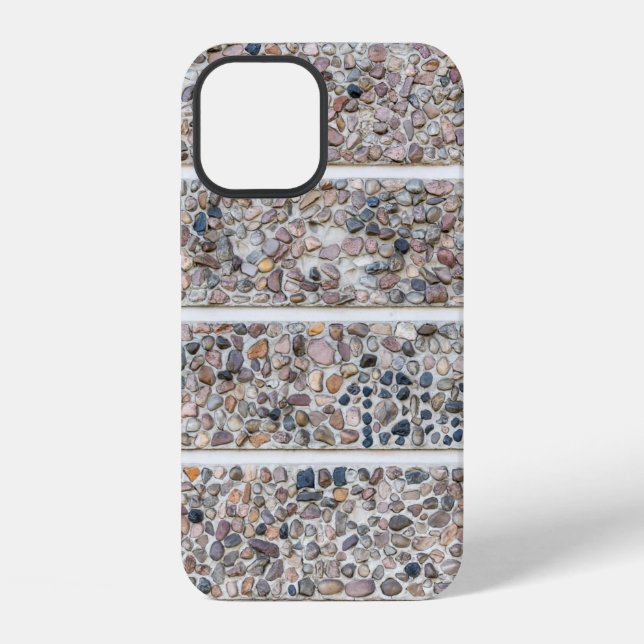 Steinmauer iPhone 12 Hülle (Rückseite)