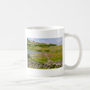 Steinmauern Irlands Kaffeetasse