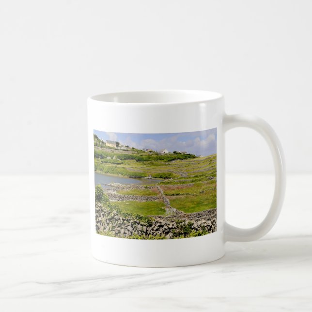 Steinmauern Irlands Kaffeetasse (Rechts)