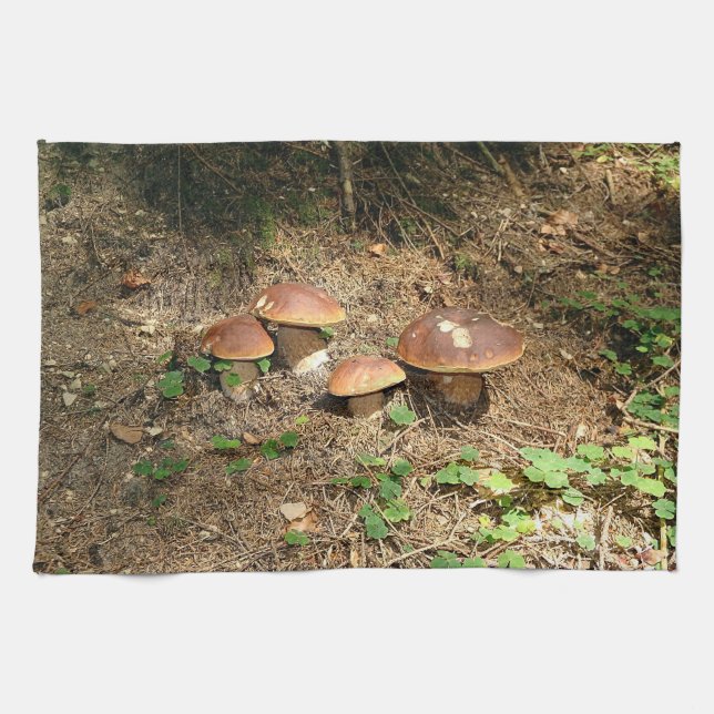 Steinpilz Geschirrtuch (Horizontal)