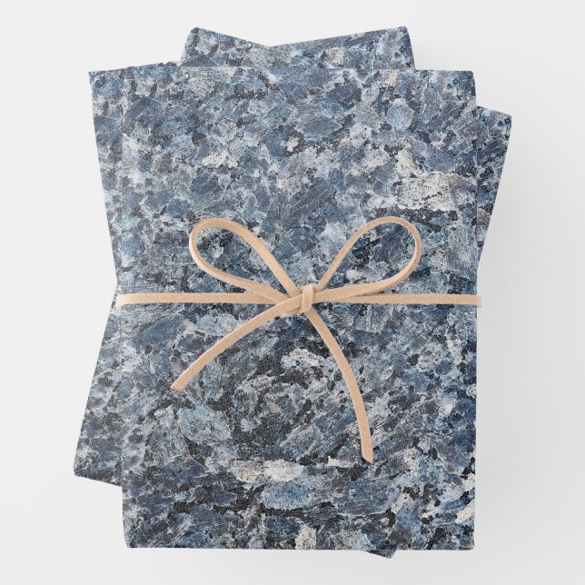 Steinplattenstruktur Geschenkpapier Set (Beispiel)