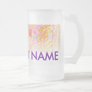 Steins de bière, tasses givrées - juste couleur