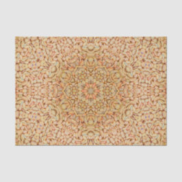 Steinstrand-Vintages Fraktal-Kaleidoskop Seidenpapier