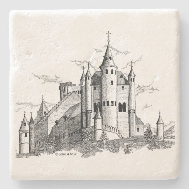 SteinUntersetzer - Alcazar (Vorderseite)