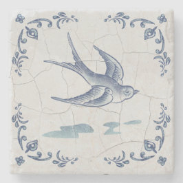 Steinuntersetzer Delft Schwalbe