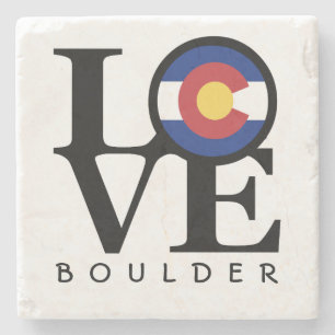 SteinUntersetzer LIEBE Colorados Boulder