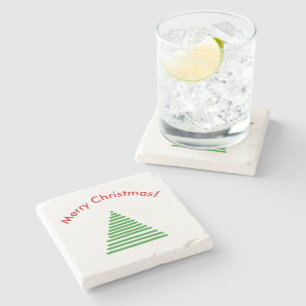 SteinUntersetzer - Stylized Baum mit gebogenem