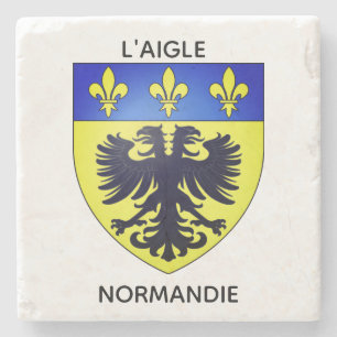 Steinuntersetzer - Wappen des Adlers