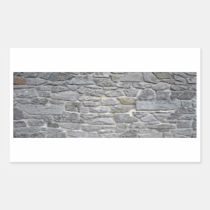 Steinwand, Muster, Backgreound Rechteckiger Aufkleber