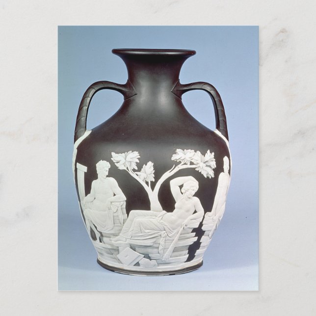Steinware, Kopie der Portland Vase Postkarte (Vorderseite)