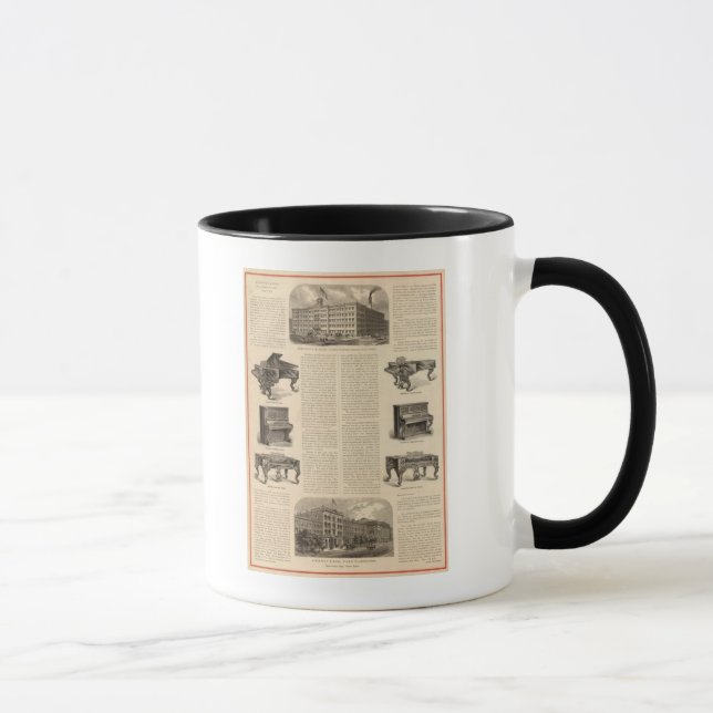 Steinway and Sons, Piano Manufacturers Tasse (Rechts)