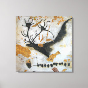 Steinzeitalter Lascaux Megaloceros Leinwanddruck