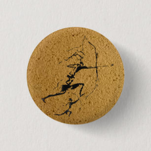 Steinzeitbogenschützen Button