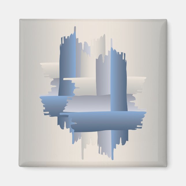 Steinziegelstadt Magnet (Vorne)