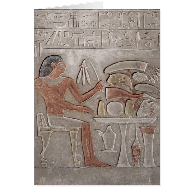 Stela, das das gestorbene darstellt (Vorne)