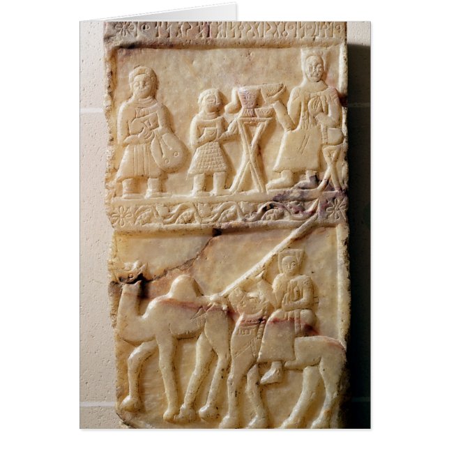 Stela funéraire, du Yémen (Devant)