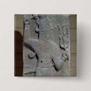 Stela von Teshub, syrischer Sturmgott Button