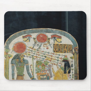 Stele der Dame Taperet vor Re-Horakhty Mousepad