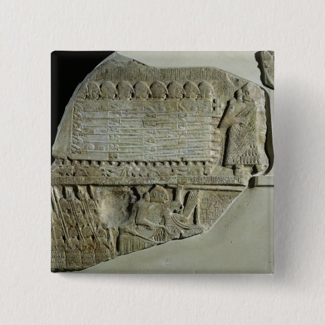 Stele der Geier Button (Vorderseite)