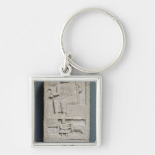 Stele eingeweiht Saturn, von EL-Ayaida Schlüsselanhänger