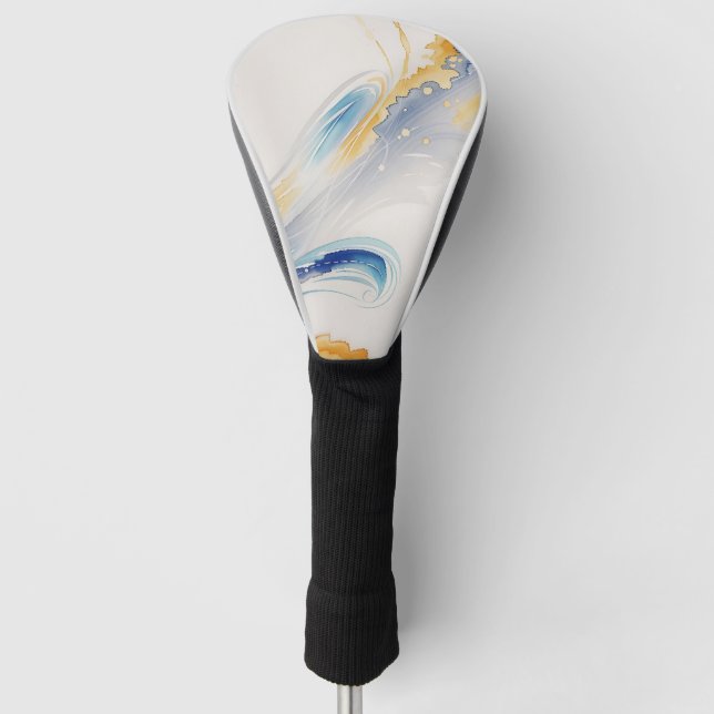 Stell dich am besten auf dem grünen Personalisiert Golf Headcover (Vorderseite)