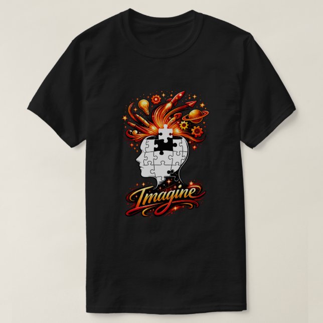 Stell dir 1g-4 vor T-Shirt (Design vorne)