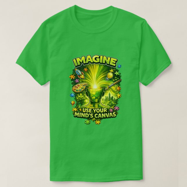 Stell dir 1k vor T-Shirt (Design vorne)