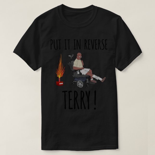 Stell es in umgekehrter Aufregung T-Shirt (Design vorne)