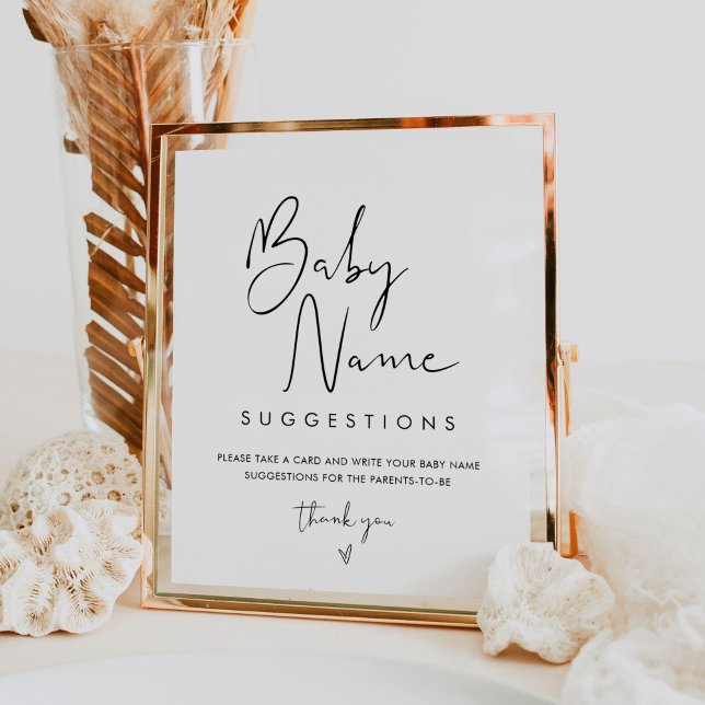 STELLA Baby Name Ideas Game Sign Poster (Von Creator hochgeladen)