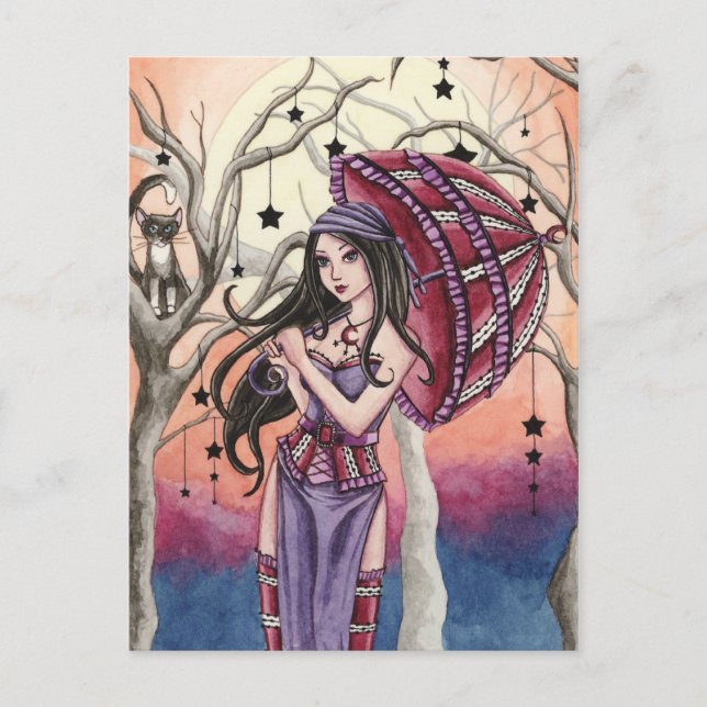 Stella - Carte postale sorcière (Devant)