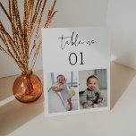 STELLA Childhood Fotos Tischnummer Card 12x18 Sockelschild<br><div class="desc">Entdecken Sie die faszinierende Faszination unserer Stella-Kollektion, die mit Sorgfalt gefertigt wurde, um Ihre Babydusche mit einem Hauch modernen Minimalismus und einer Touch edler Eleganz zu verschönern. Diese vielseitige Kollektion ist darauf ausgerichtet, den böhmischen Charme nahtlos mit zeitloser Eleganz zu verbinden und garantiert die Ästhetik jeder Babydusche zu verbessern. So...</div>