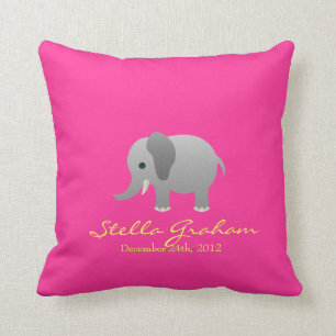 Stella Elephant Rosa Kissen