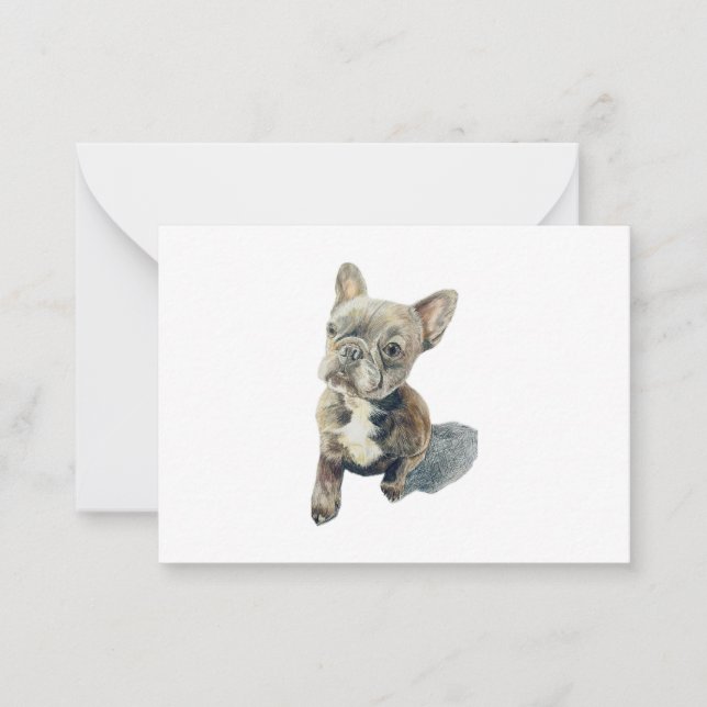 Stella Flat Note Card Mitteilungskarte (Vorderseite)