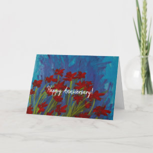 Stella Happy Anniversary Blank Card Dankeskarte