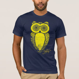 Stella Hootie-Shirt Gold Grunge T-Shirt