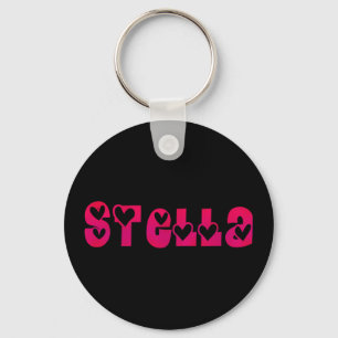Stella im Herzen Schlüsselanhänger