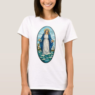 Stella Maris katholischer marianischer Titel Unser T-Shirt