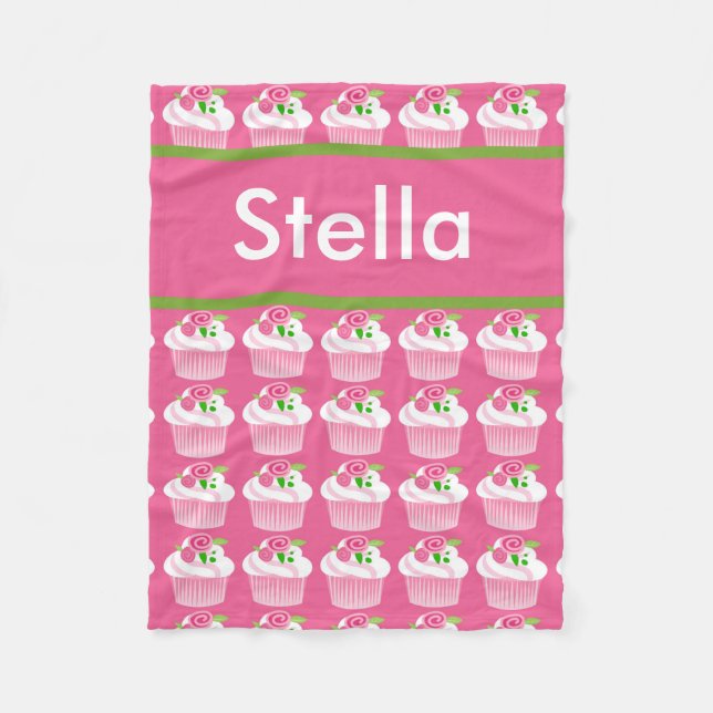 Stella personalisierte Kuchen-Decke Fleecedecke (Vorderseite)