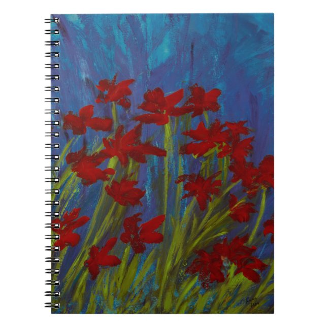 Stella Spiral Foto Notebook Notizblock (Vorderseite)