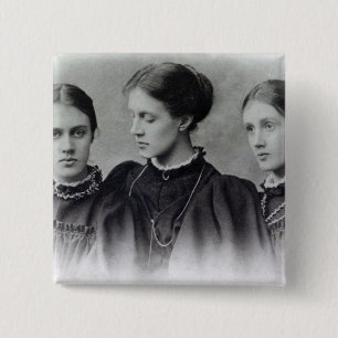Stella, Vanessa und Virginia Stephen, c.1896 Button