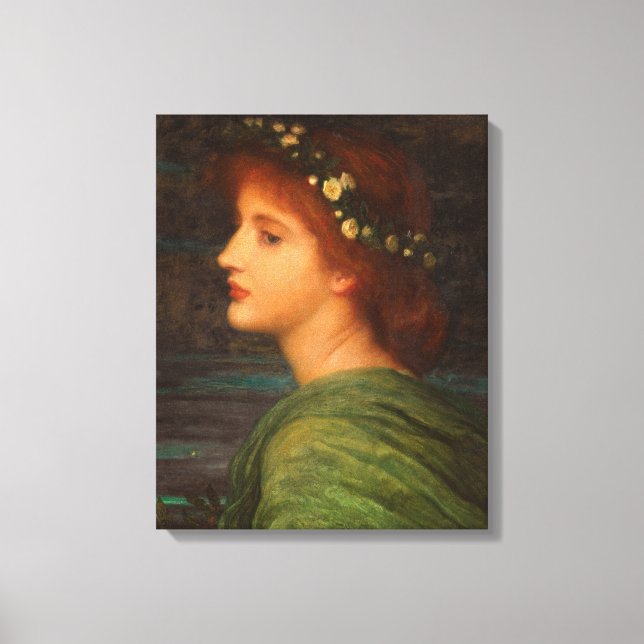 Stella (von Frank Dicksee) Leinwanddruck (Vorderseite)