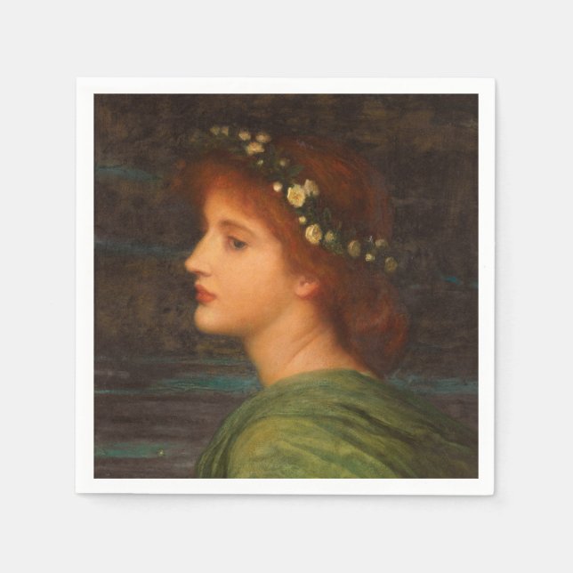 Stella (von Frank Dicksee) Serviette (Vorderseite)