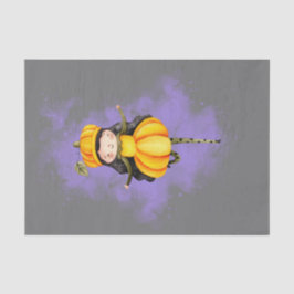 Stellalunarts Pumpkin Halloween Niedlich Girl Post Seidenpapier