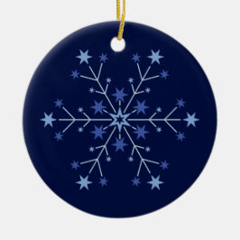 Stellar Beginnings:  Midnight Keramik Ornament