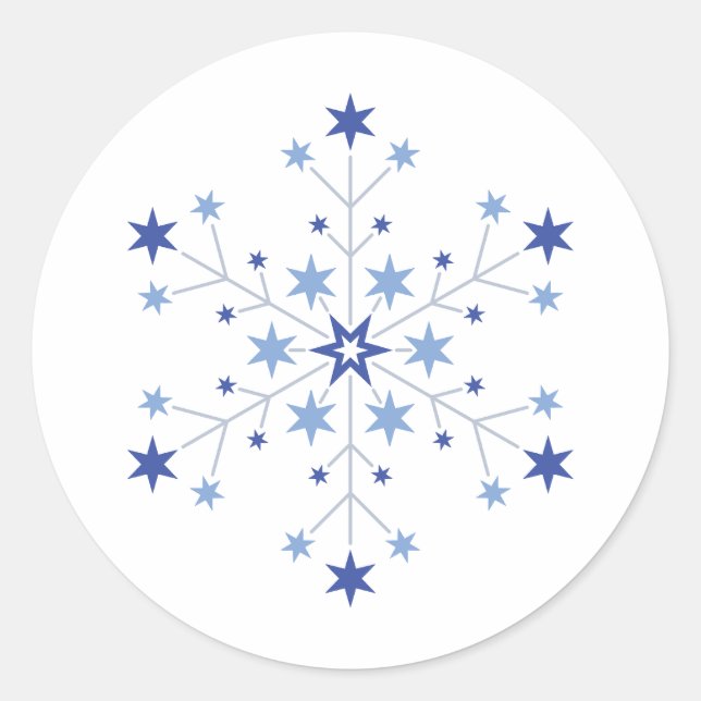 Stellar Beginnings Runder Aufkleber (Vorderseite)