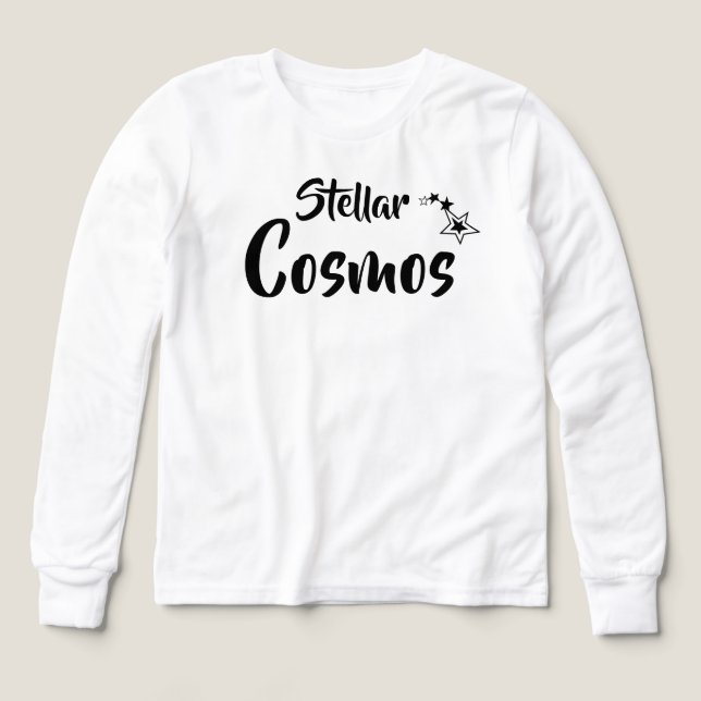 Stellar Cosmos Boys' T-Shirt (Design Vorderseite)